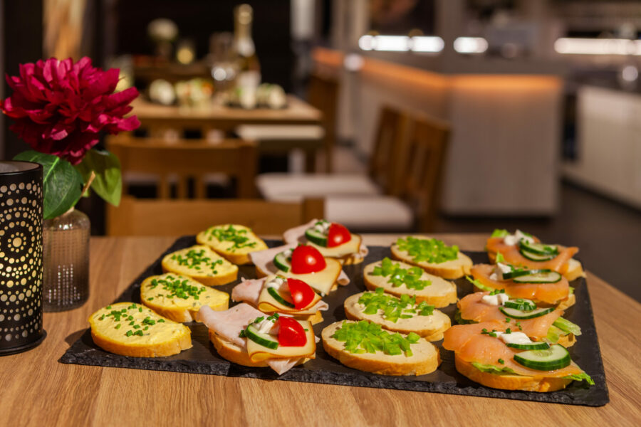 Nordberg Wien Eventlocation Partylocation Catering Brötchen